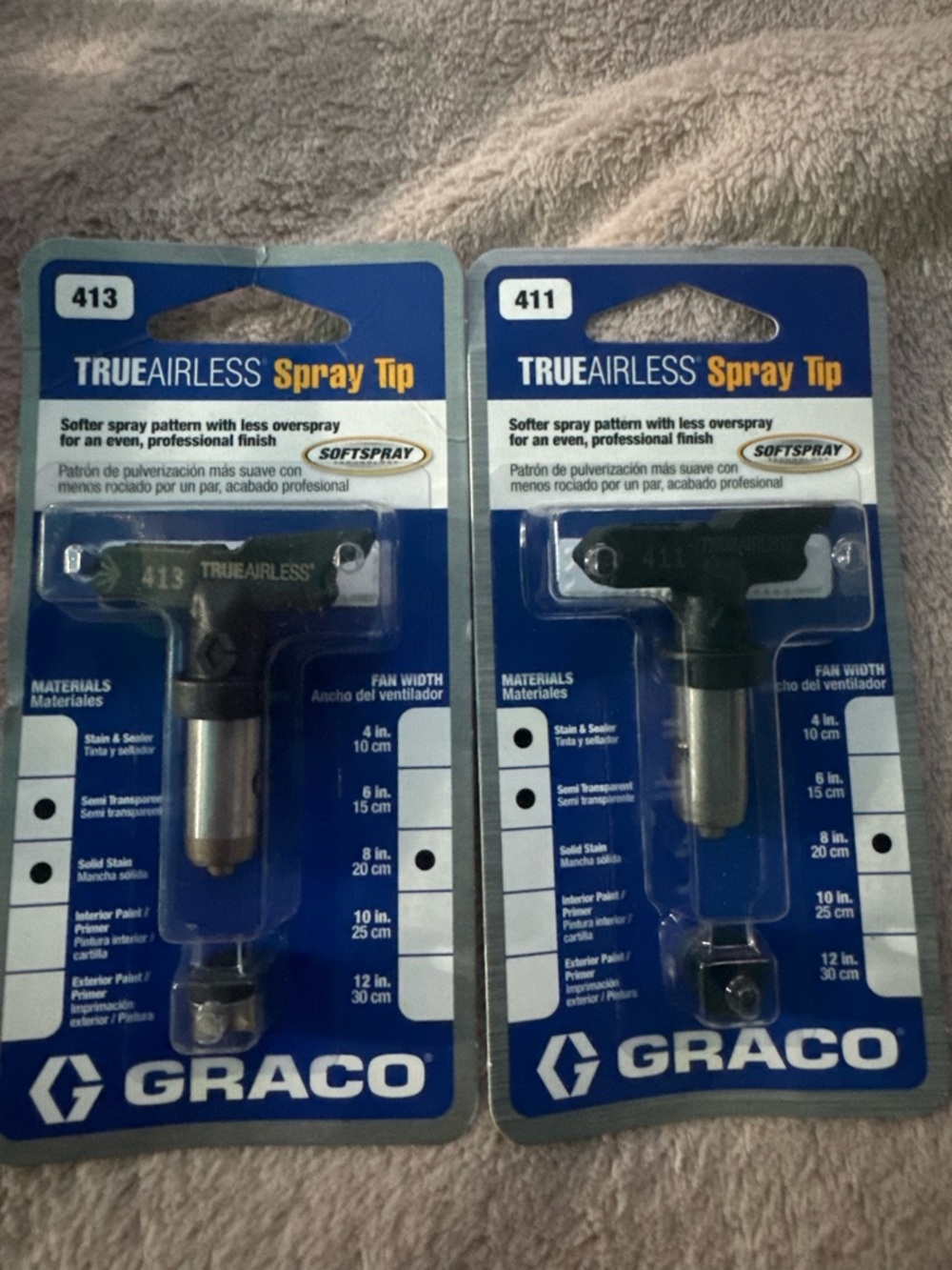 Graco TrueAirless Spray Tip Replacement -
